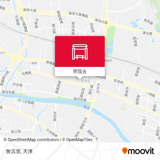 詹滨里地图