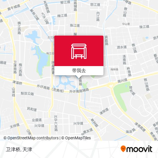 卫津桥地图