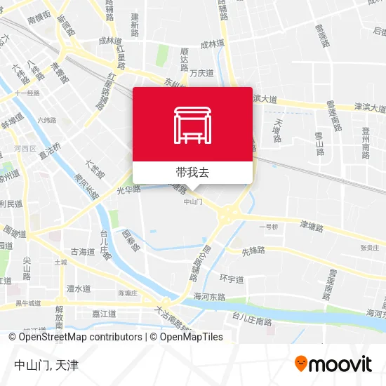 中山门地图