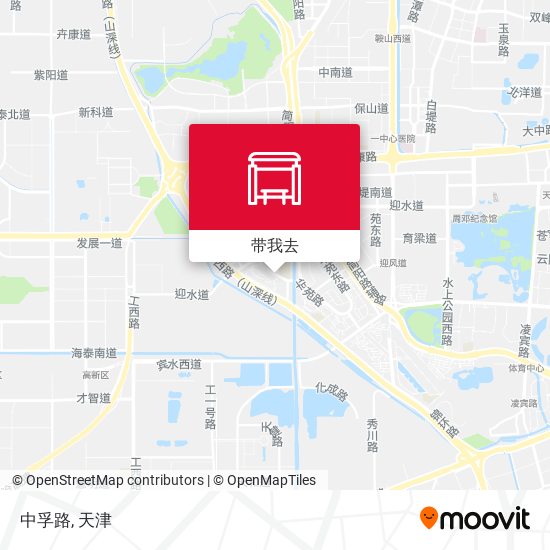 中孚路地图