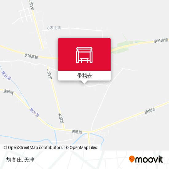 胡宽庄地图