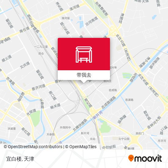 宜白楼地图