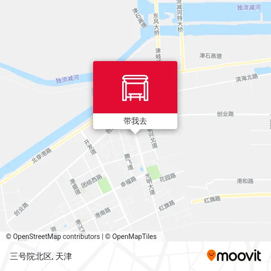 三号院北区地图