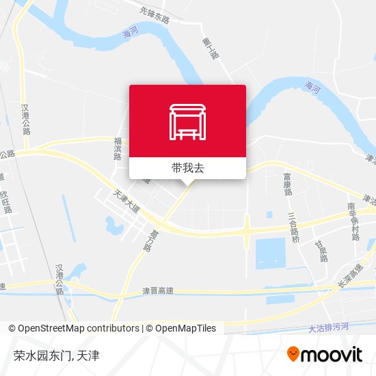 荣水园东门地图
