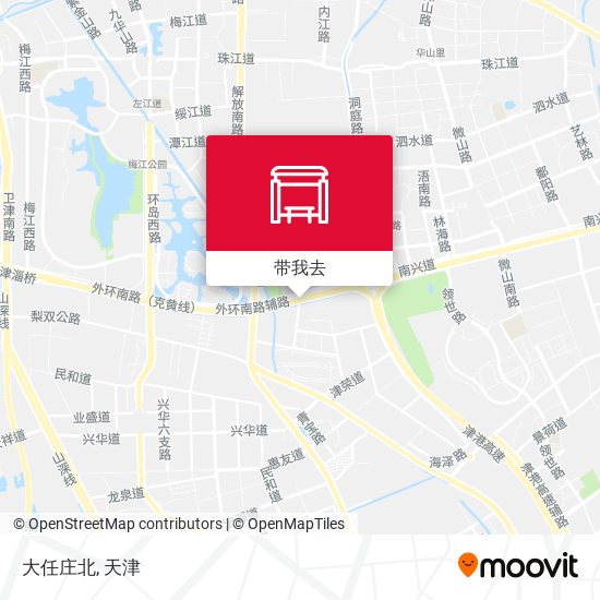 大任庄北地图