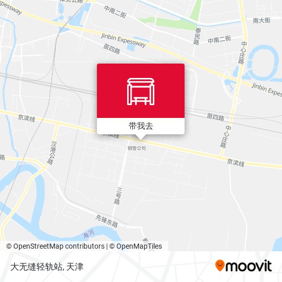 大无缝轻轨站地图