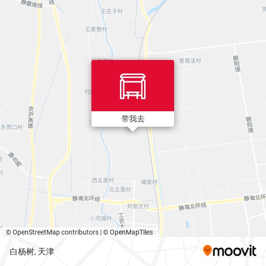 白杨树地图