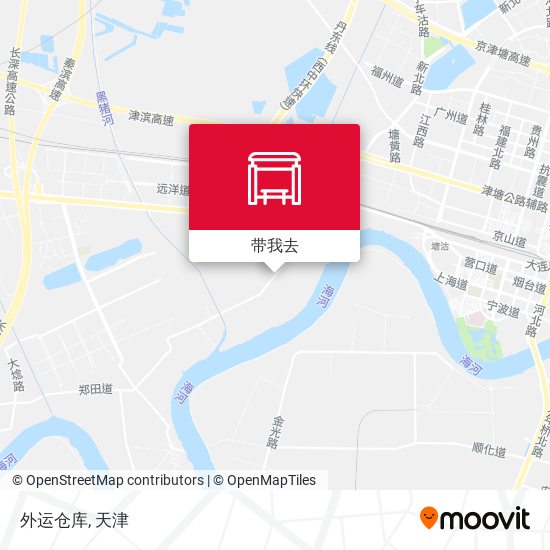 外运仓库地图