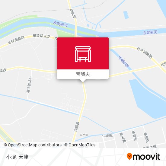 小淀地图