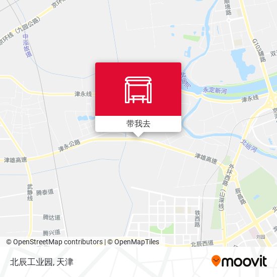 北辰工业园地图
