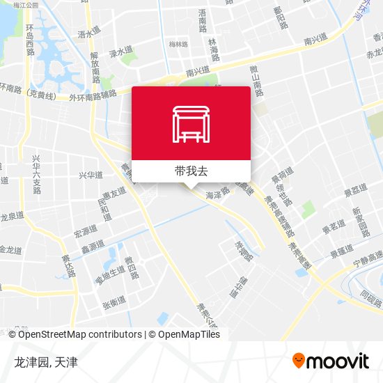 龙津园地图