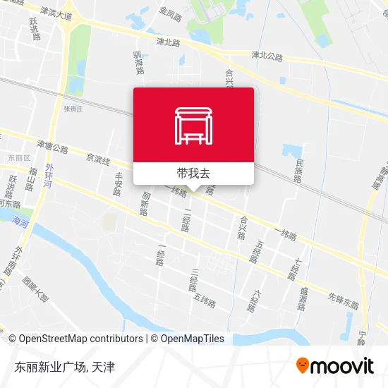 东丽新业广场地图