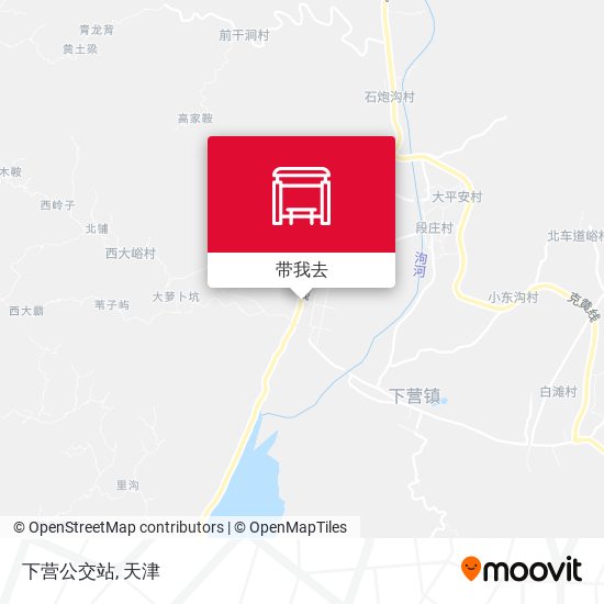 下营公交站地图