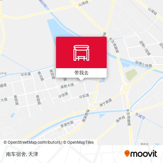 南车宿舍地图