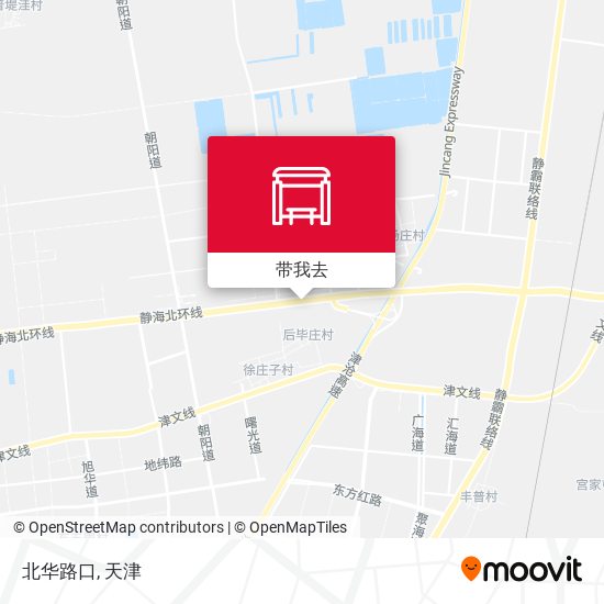 北华路口地图