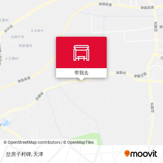 岔房子村碑地图