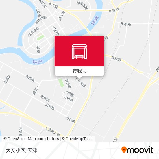大安小区地图