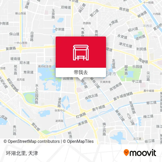 环湖北里地图