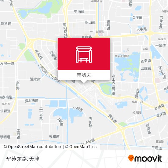 华苑东路地图