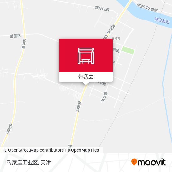 马家店工业区地图