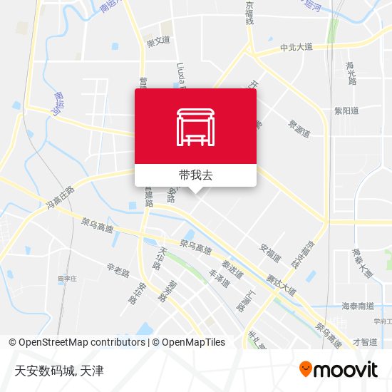 天安数码城地图