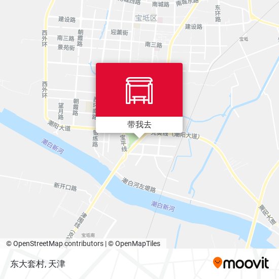 东大套村地图