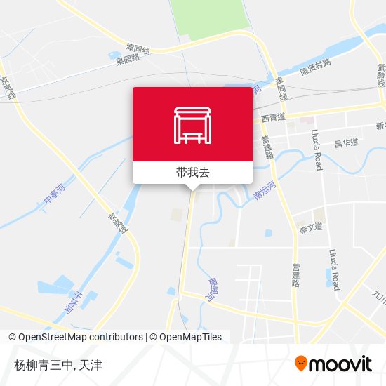 杨柳青三中地图