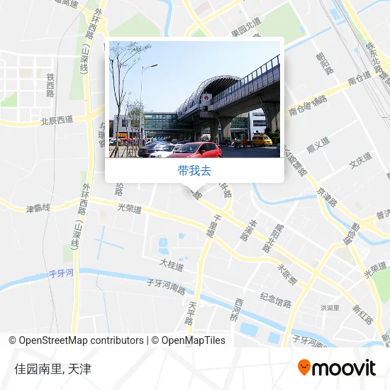 佳园南里地图