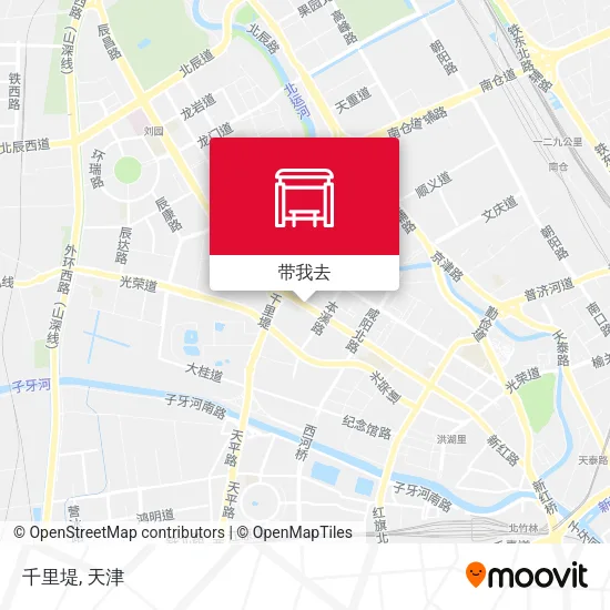 千里堤地图