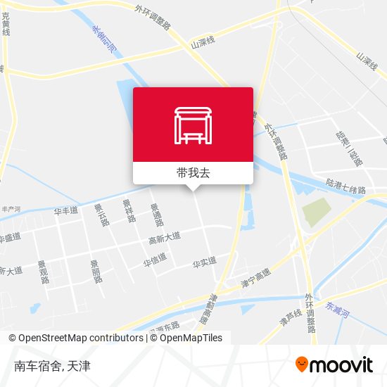 南车宿舍地图