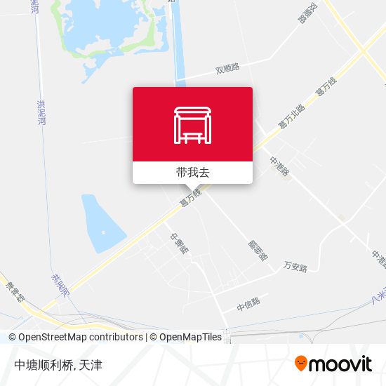 中塘顺利桥地图