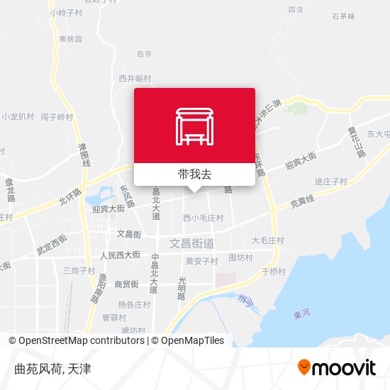 曲苑风荷地图