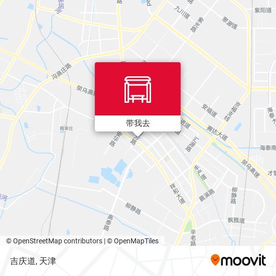吉庆道地图