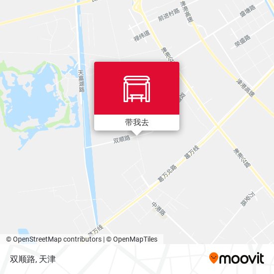 双顺路地图