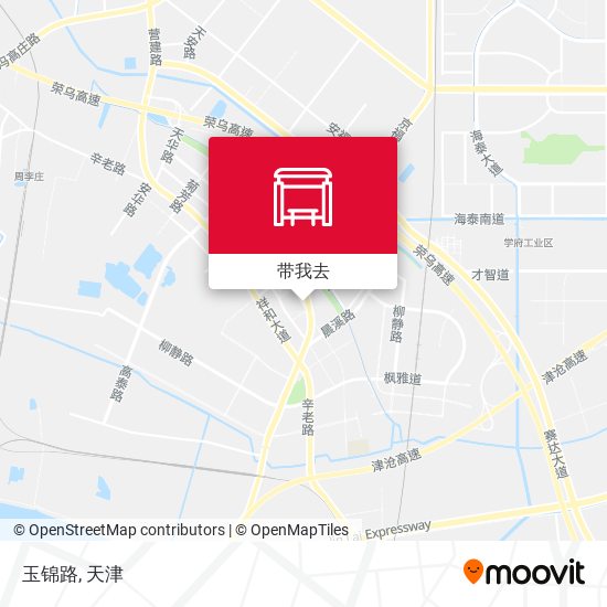 玉锦路地图