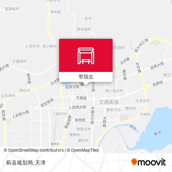 蓟县规划局地图