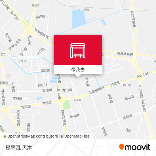 橙翠园地图