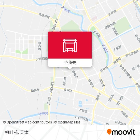 枫叶苑地图