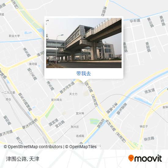 津围公路地图