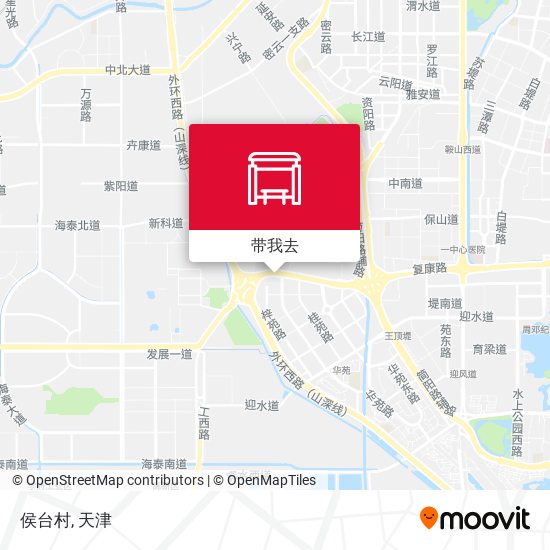 侯台村地图