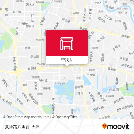 复康路八里台地图