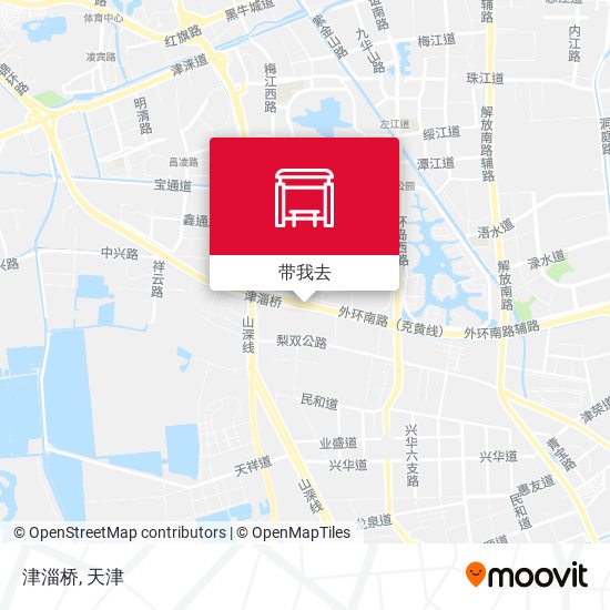 津淄桥地图
