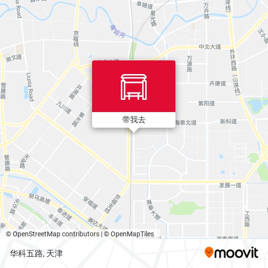 华科五路地图