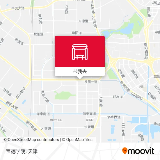 宝德学院地图