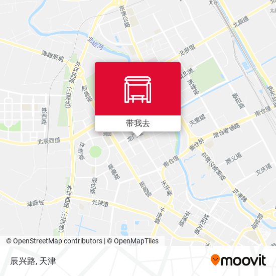 辰兴路地图