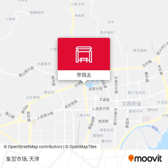 集贸市场地图