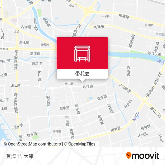 黄海里地图