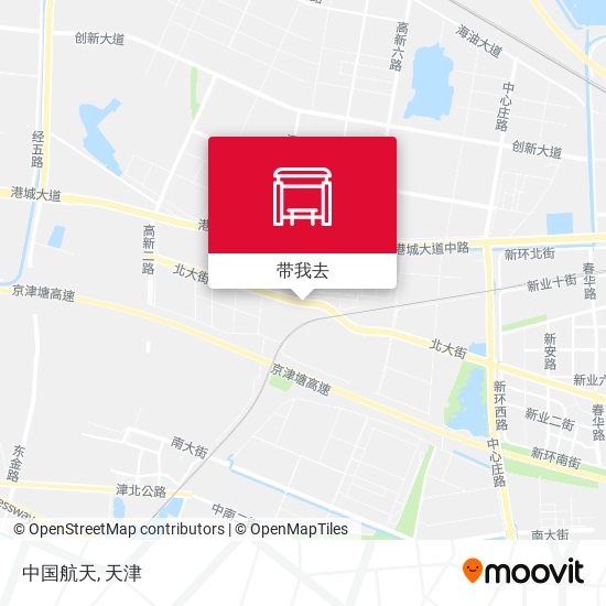 中国航天地图
