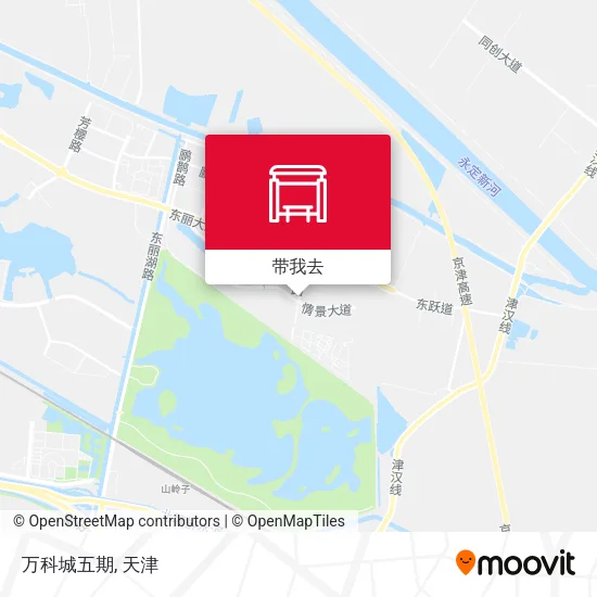 万科城五期地图