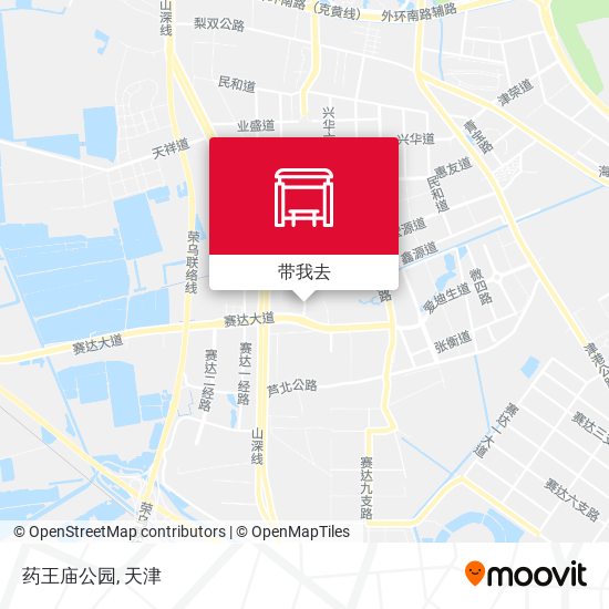 药王庙公园地图